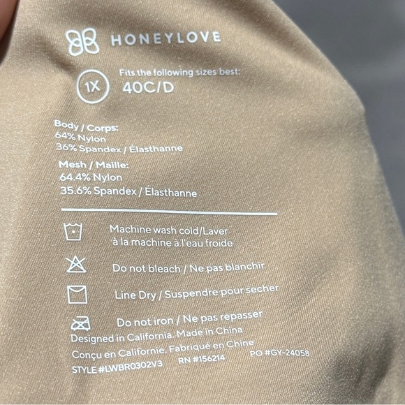 Honey Love CrossOver Bra - Picture 7 of 7